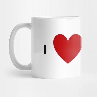 I Heart Cheese Mug